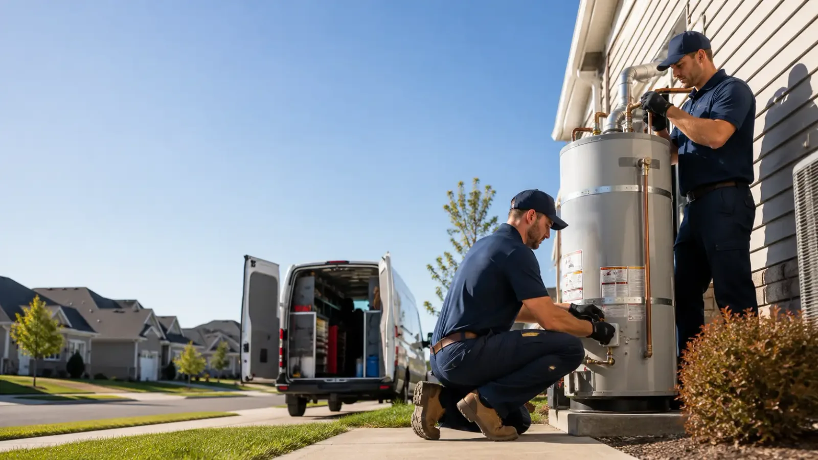 Water Heater Installation in Martins Ferry, OH